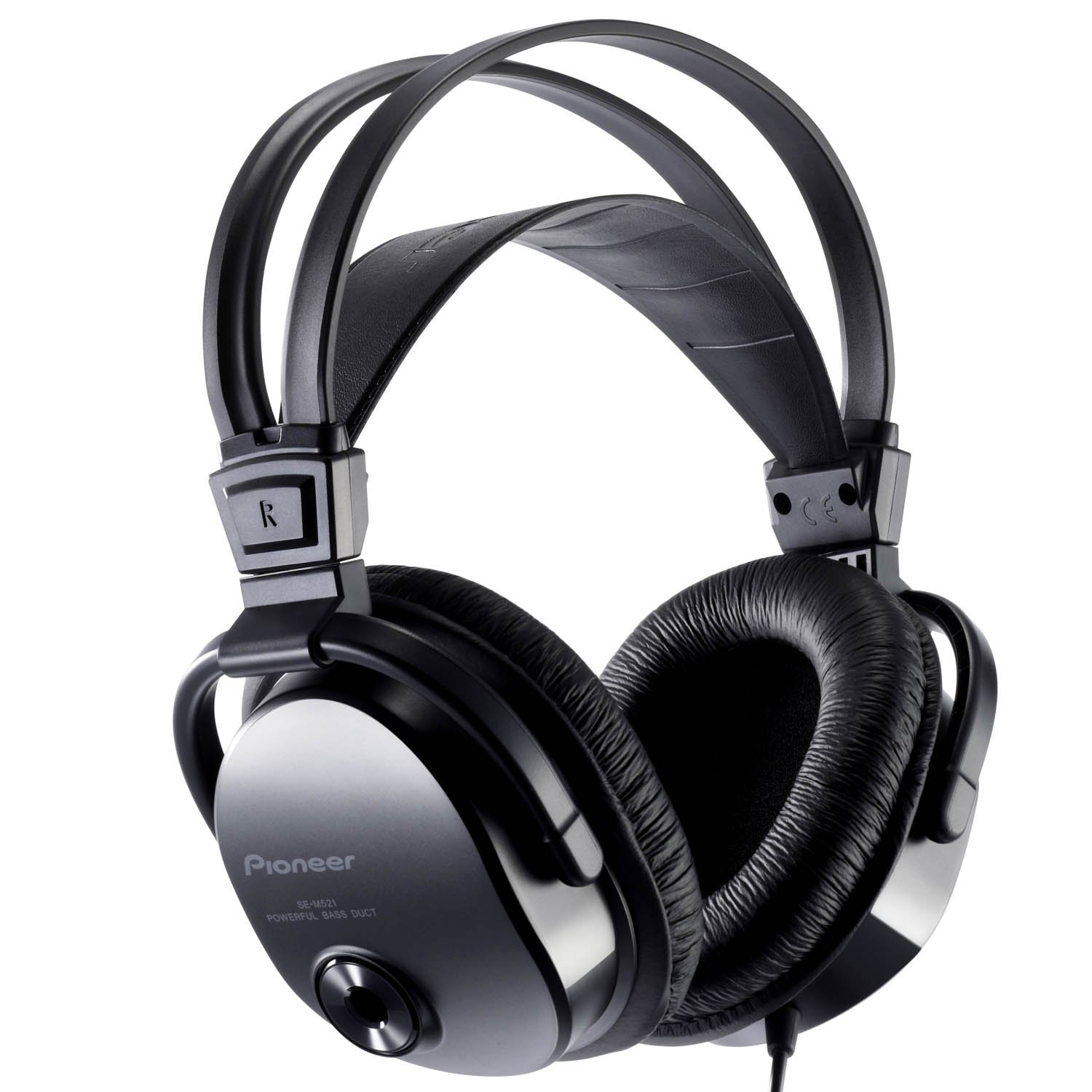 Pioneer SE-M521 ステレオヘッドホン Pioneer - SE-M521 - Enclosed Dynamic Stereo Headphones - Bass Duct